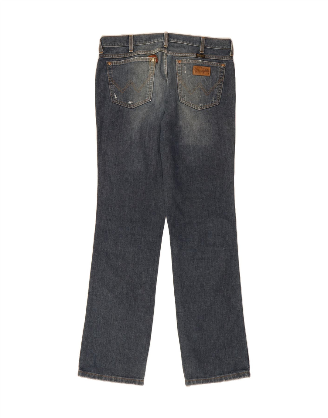WRANGLER Herre Evolution Straight Jeans W36 L36 Blå Bomuld