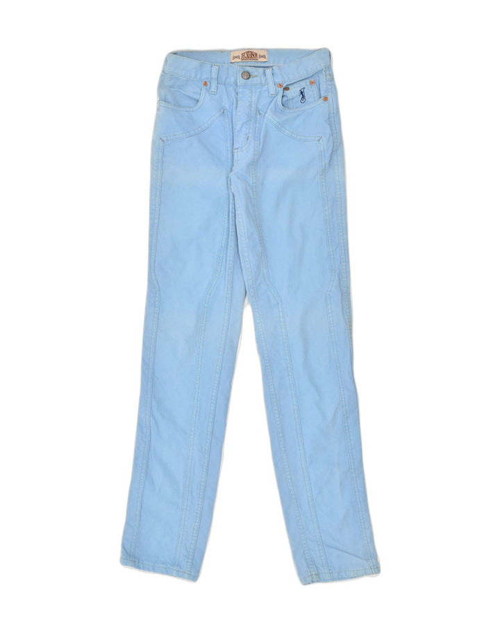 JECKERSON Womens Slim Jeans IT 38 XS W25 L31 Blue Cotton | Vintage Jeckerson | Thrift | Second-Hand Jeckerson | Used Clothing | Messina Hembry 