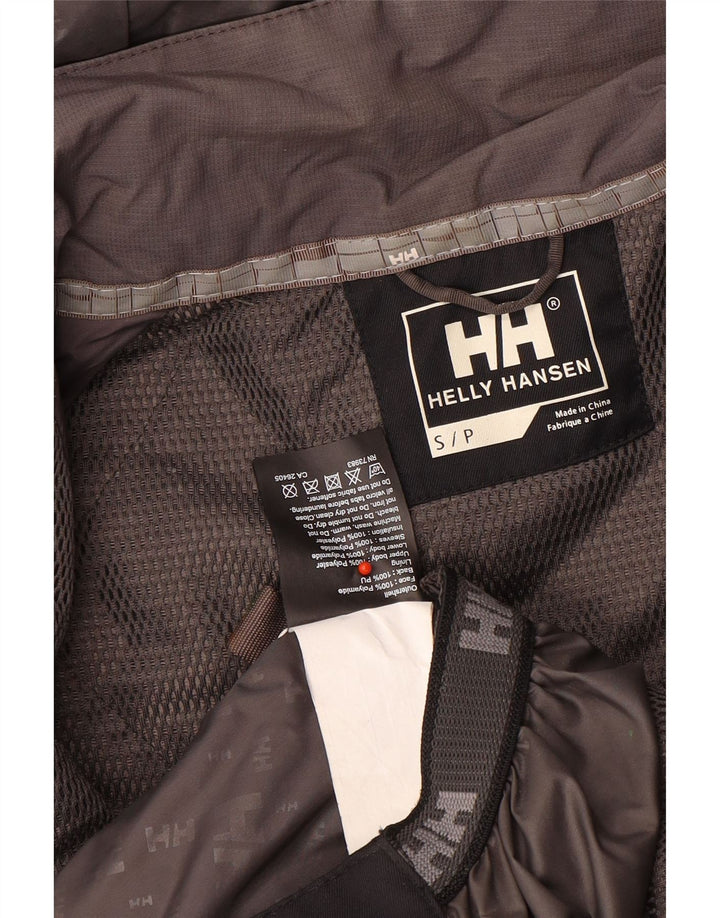 Helly Hansen Skijakke med hætte til mænd UK 36 Small Grey Colourblock Polyamid