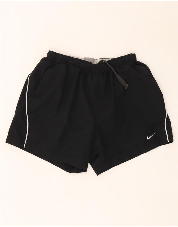 Nike sportsshorts til kvinder UK 12 medium sort polyester