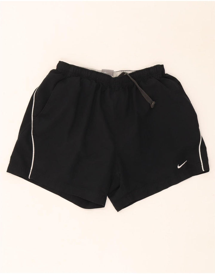 Nike sportsshorts til kvinder UK 12 medium sort polyester