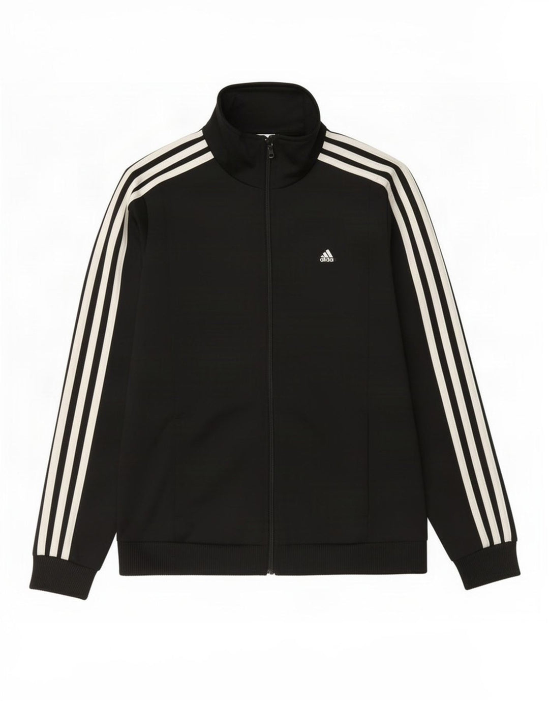 Adidas træningsdragt topjakke til kvinder UK 8/10 Lille sort polyester