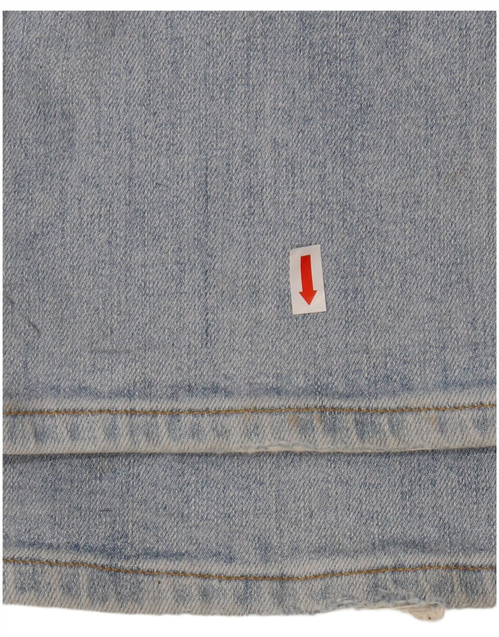 LEE Herre Brooklyn Straight Jeans W38 L34 Blå Bomuld