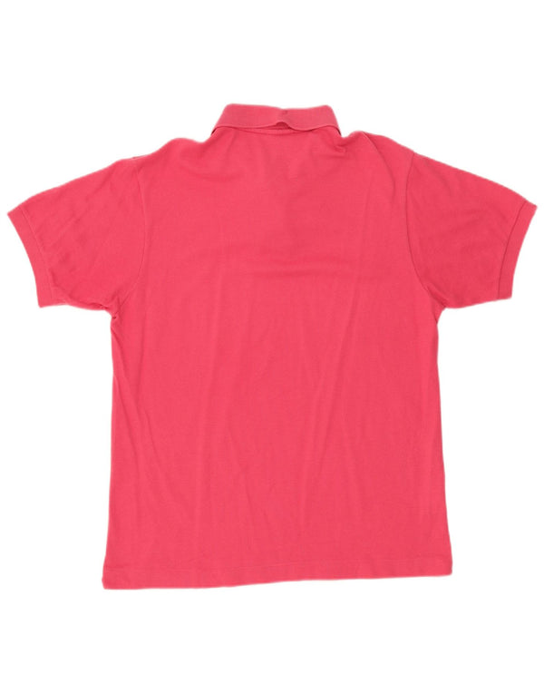 Lacoste herre poloshirt størrelse 4 Medium Pink bomuld