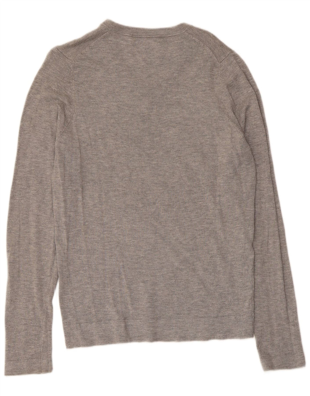 Zara Herre V-hals sweater lille grå