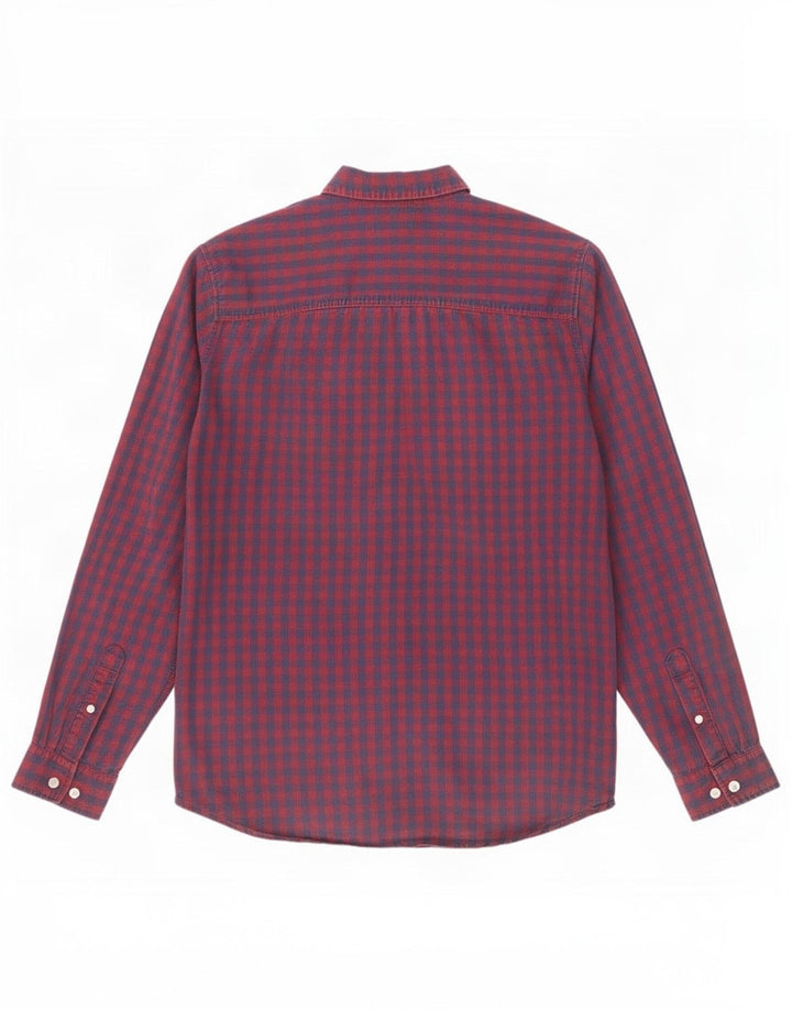 Jack & Jones Herreskjorte Medium Rød Gingham Bomuld