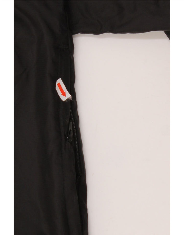 PUMA Regnjakke med hætte til mænd UK 44 2XL Sort Nylon