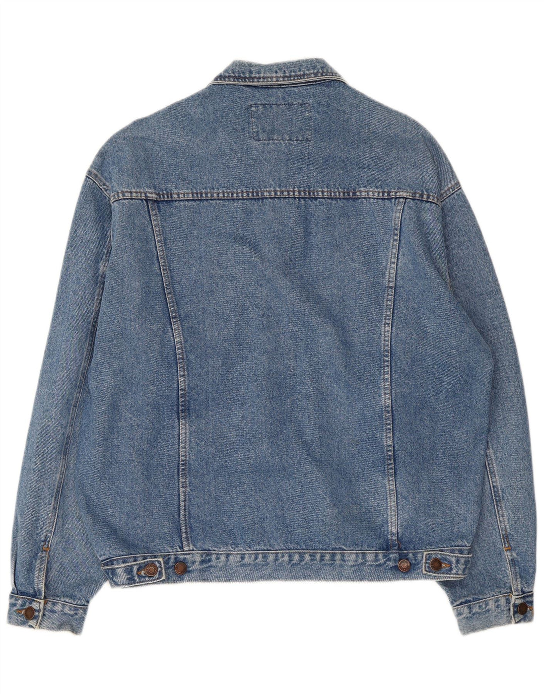 Casucci Herre denimjakke UK 40 Stor Blå Bomuld