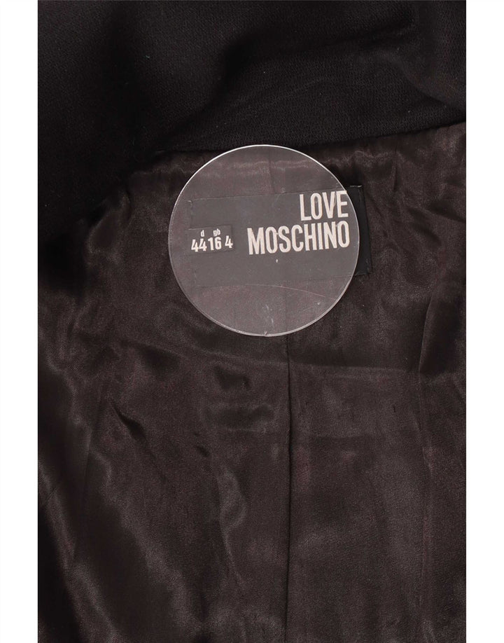Moschino Dame Overfrakke UK 16 Large Sort
