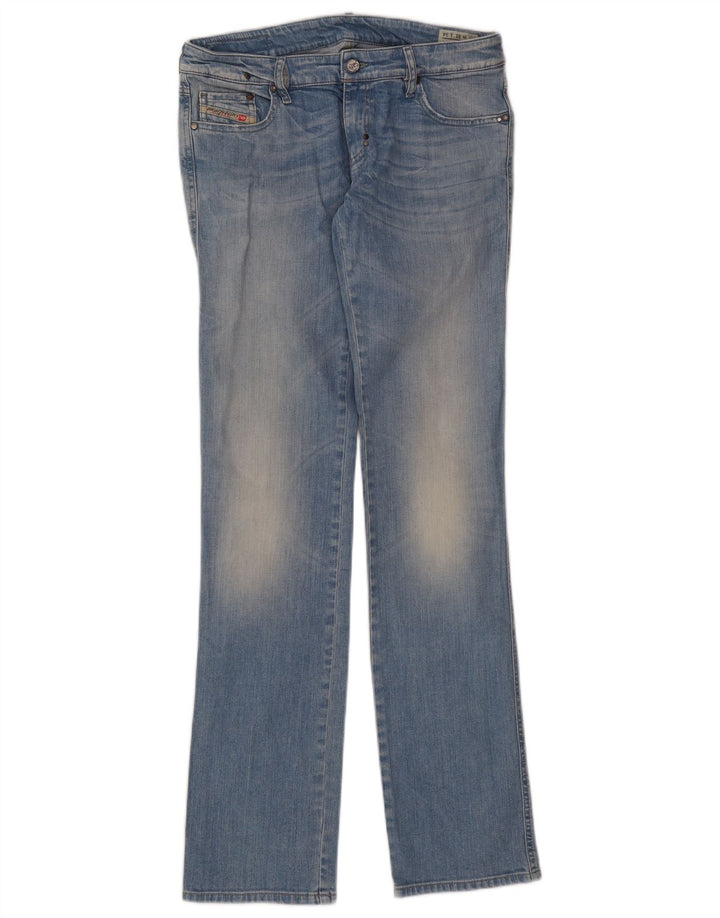 Diesel Dame Lhela Slim Jeans W31 L34 Blå Bomuld