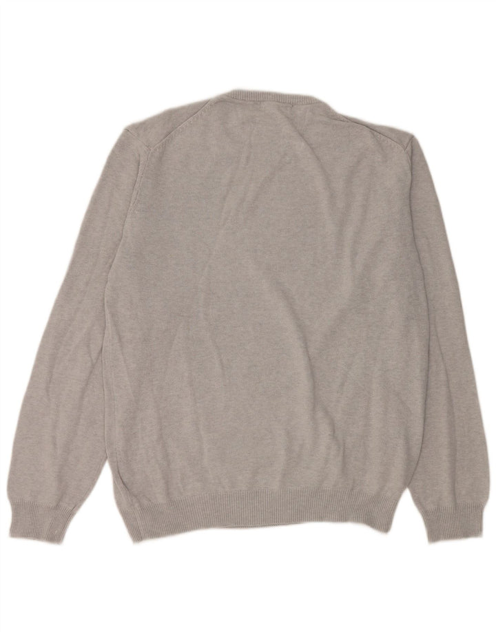Marks & Spencer Herretrøjetrøje med rund hals, UK 38/40 Mellemgrå