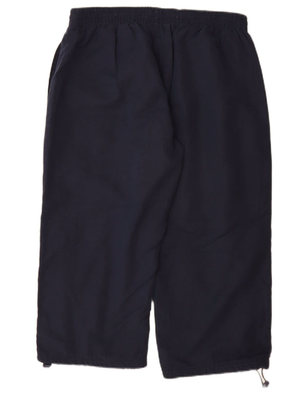 Kappa Mens Capri Tracksuit Trousers XL  Navy Blue Polyester