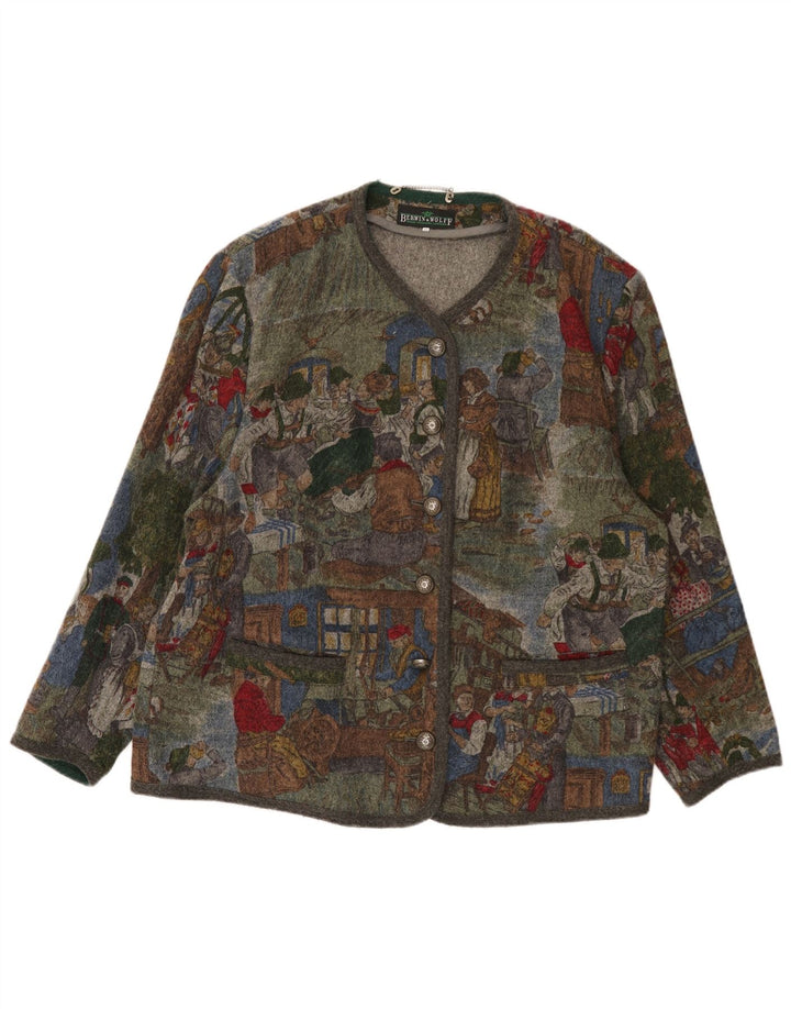 Berwin & Wolff Dame Trachten Blazer Jacket EU 44 XL Grøn nyhed