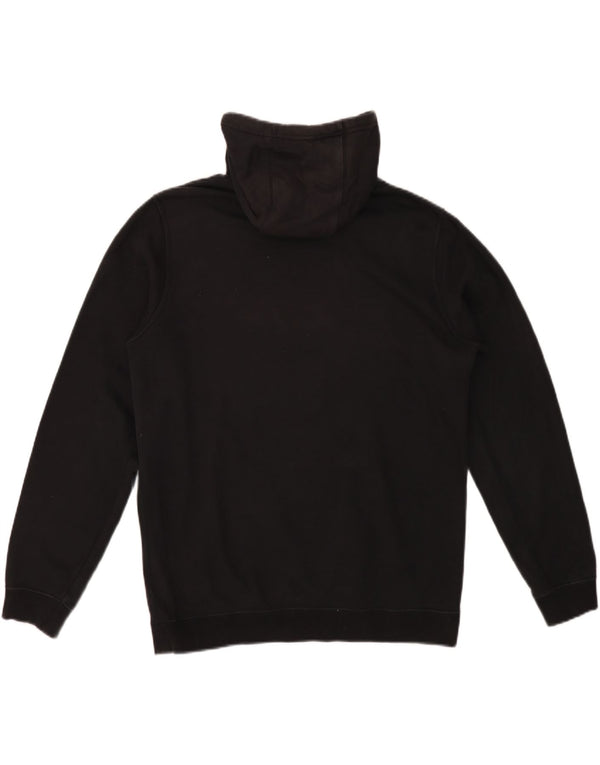 Nike Herre Graphic Hoodie Trøje Medium Sort Bomuld