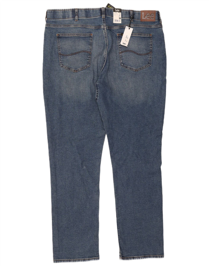 Lee Herre lige tilspidsede jeans W44 L34 blå bomuld