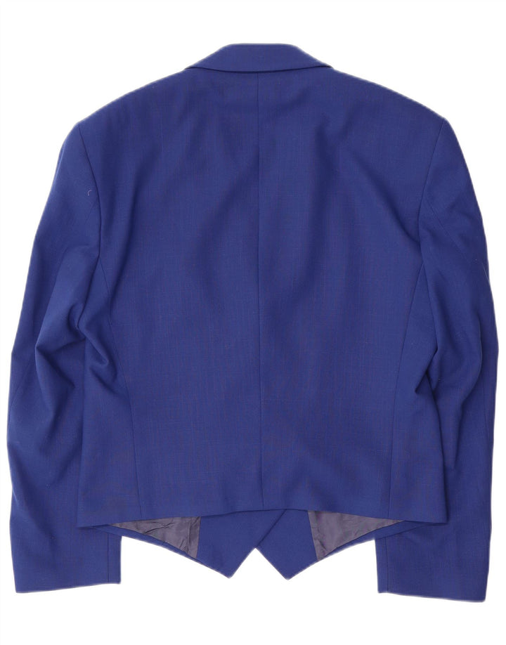 ERIC LASALLE Dobbeltradet blazerjakke til kvinder IT 48 XL Blå