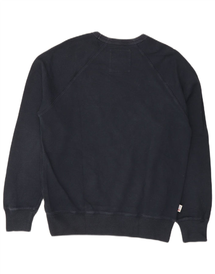 Franklin Marshall Herre Sweatshirt Jumper Medium Navy Blue