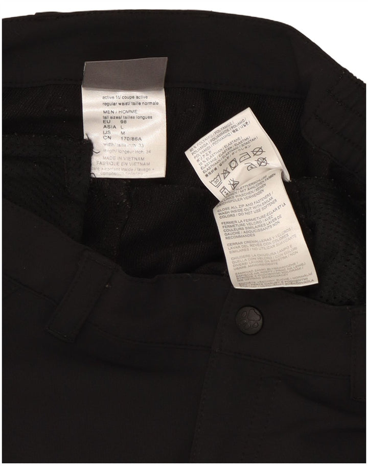 Jack Wolfskin Dame Straight Cargo Bukser Medium W30 L33 Sort Polyester