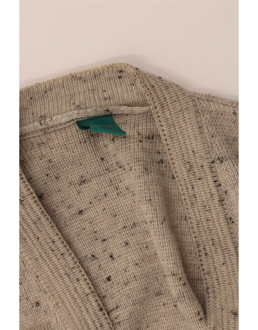 Canda Herre Cardigan Sweater IT 48/50 Medium Grå Geometrisk Akryl