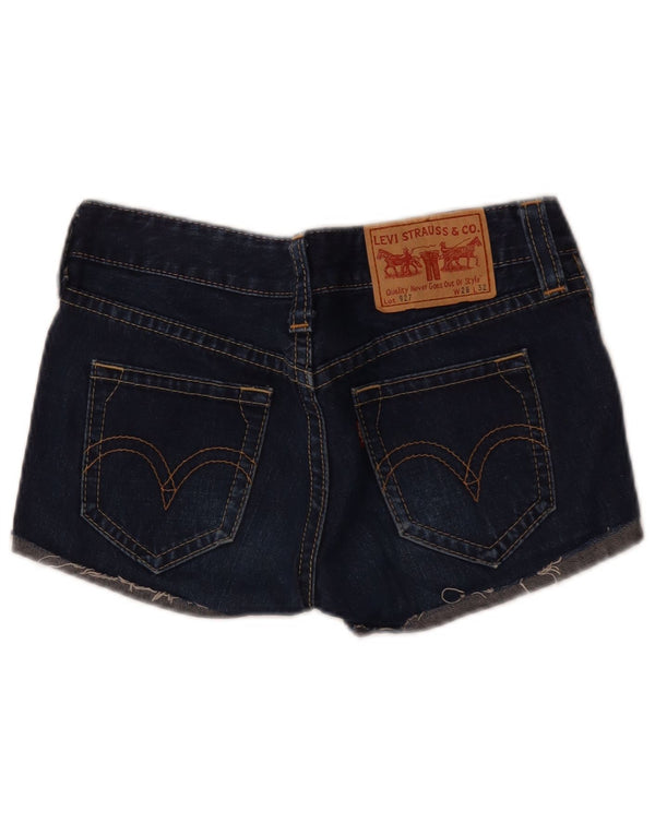 Levi's Womens 927 denimshorts W28 Medium Navy Blue
