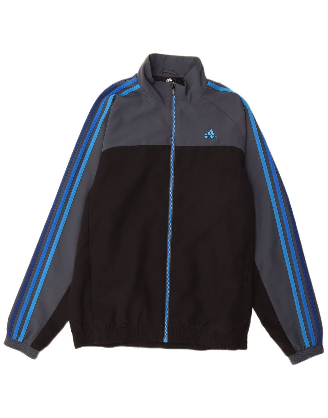 Adidas Herre Climalite træningsdragt topjakke UK 40/42 Medium Grey Colourblock