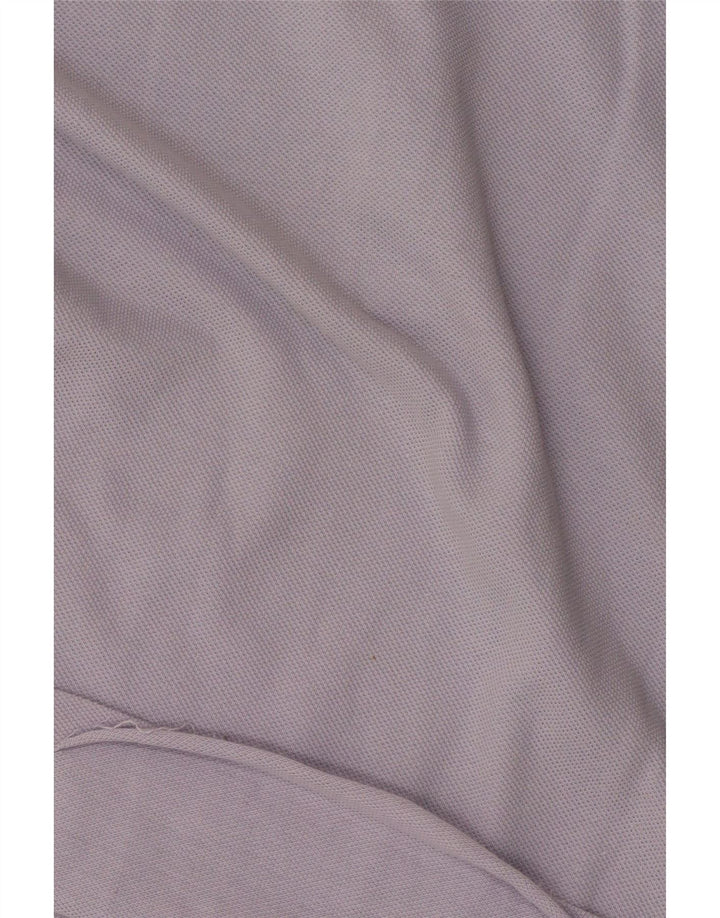 LACOSTE Dame Polo Shirt Størrelse 38 Medium Lilla Bomuld