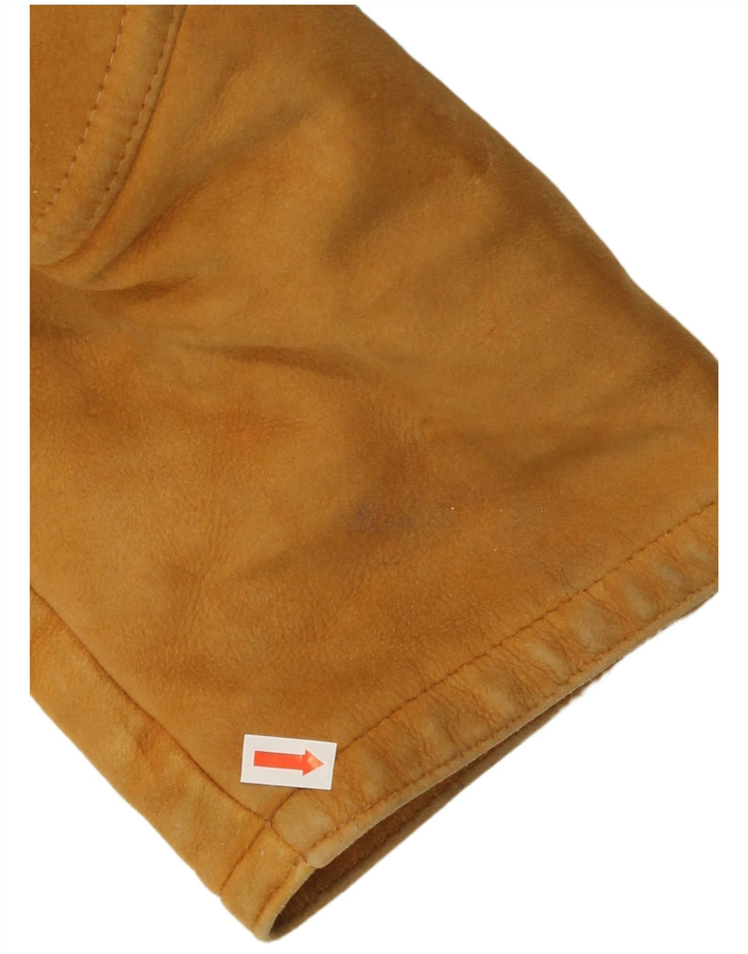 VINTAGE Herre Shearling Jacket IT 52 XL Beige Shearling