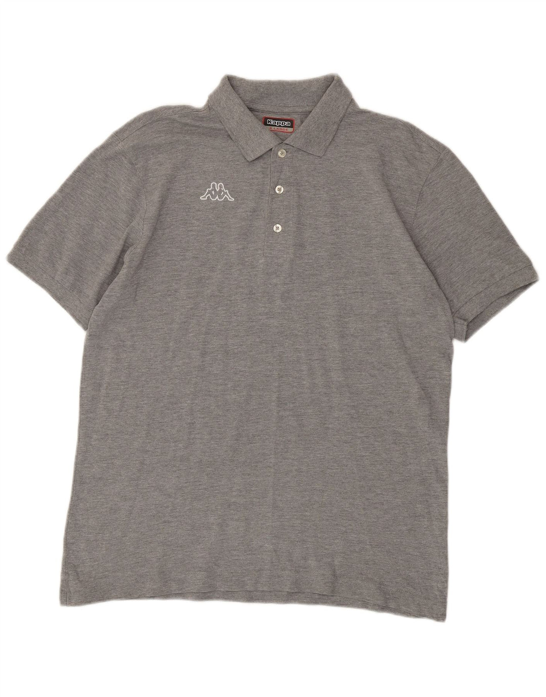 Kappa herre poloshirt XL Grå