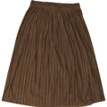 Zara A-line nederdel til kvinder Small W26 Khaki Polyester