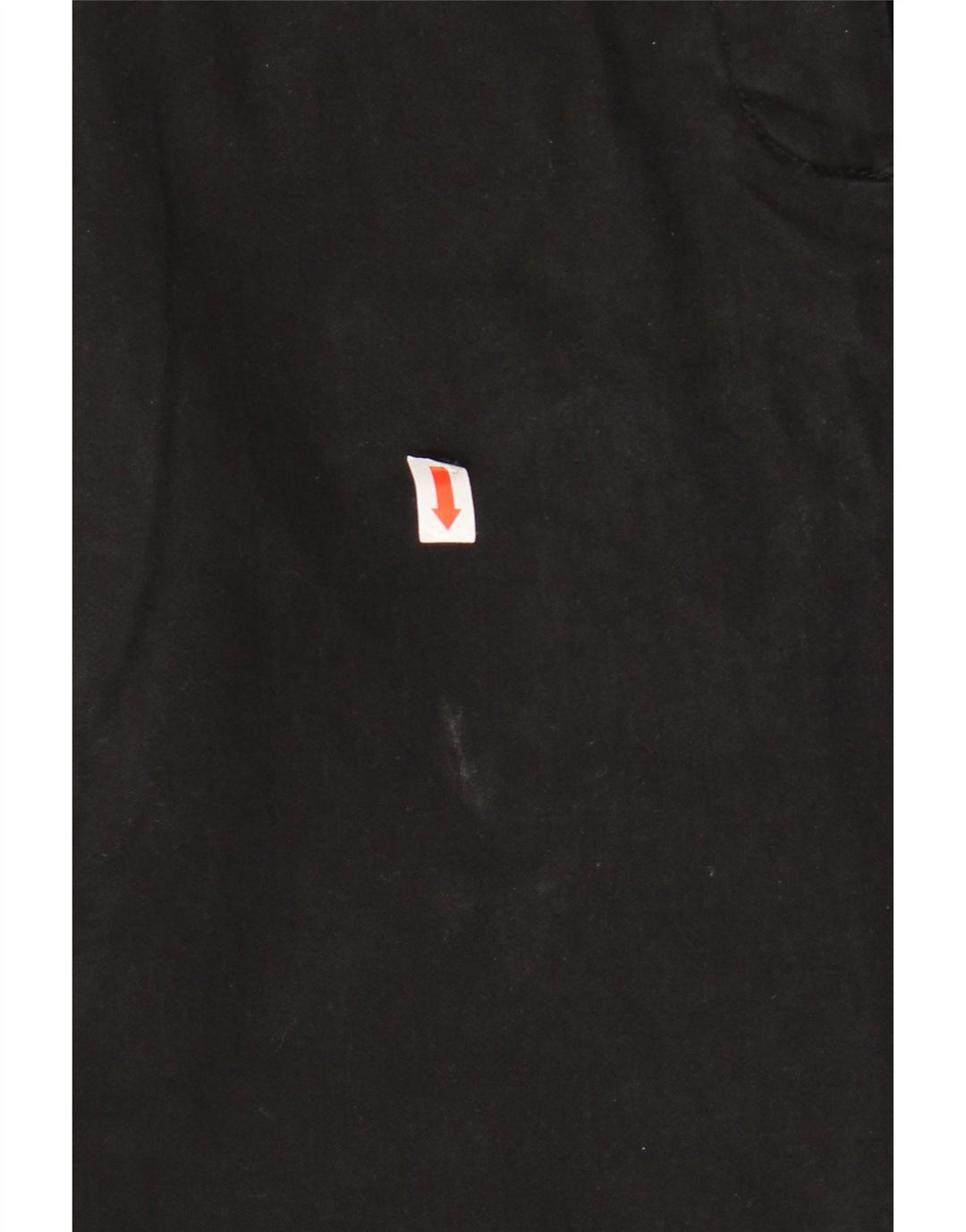 CALVIN KLEIN Womens Khakis Straight Cropped Trousers W26 L25 Black