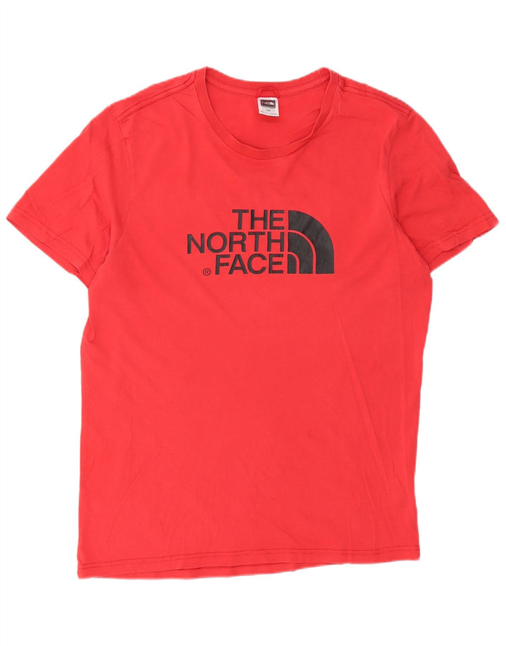 The North Face Herre Grafisk T-Shirt Top Medium Rød