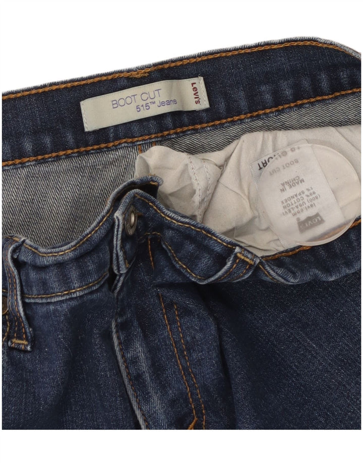 LEVI'S Womens 515 denimshorts US 12 Large W34 Blue Cotton