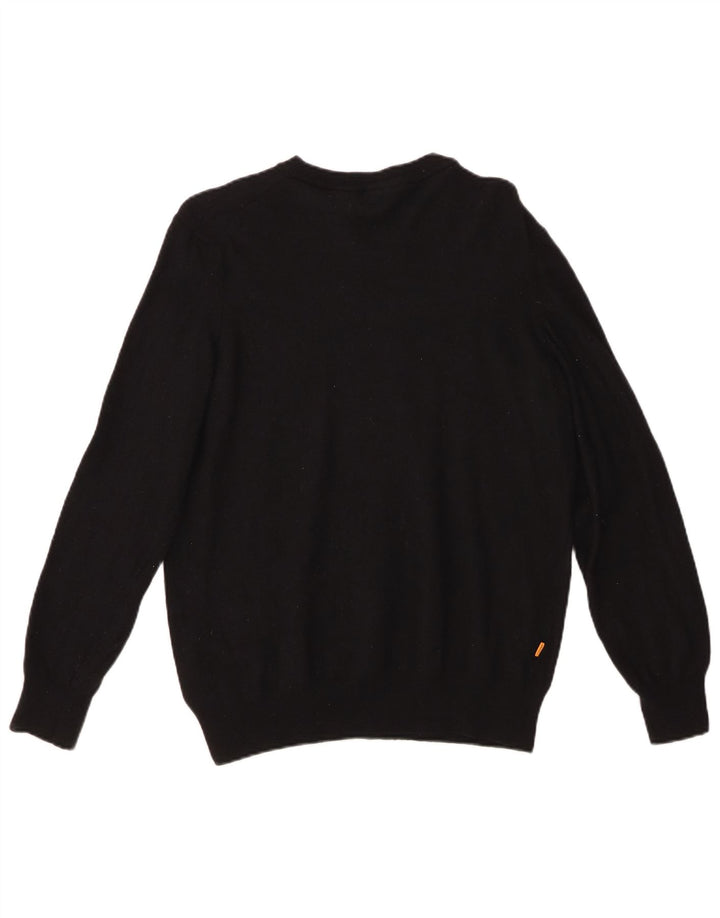 TIMBERLAND Dame sweater med rund hals DK 16 Stor sort uld