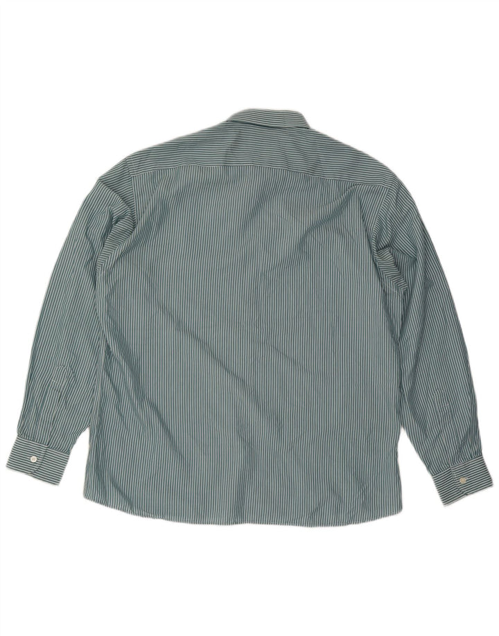 Pierre Cardin Herreskjorte str. 43 XL Blå nålestribe