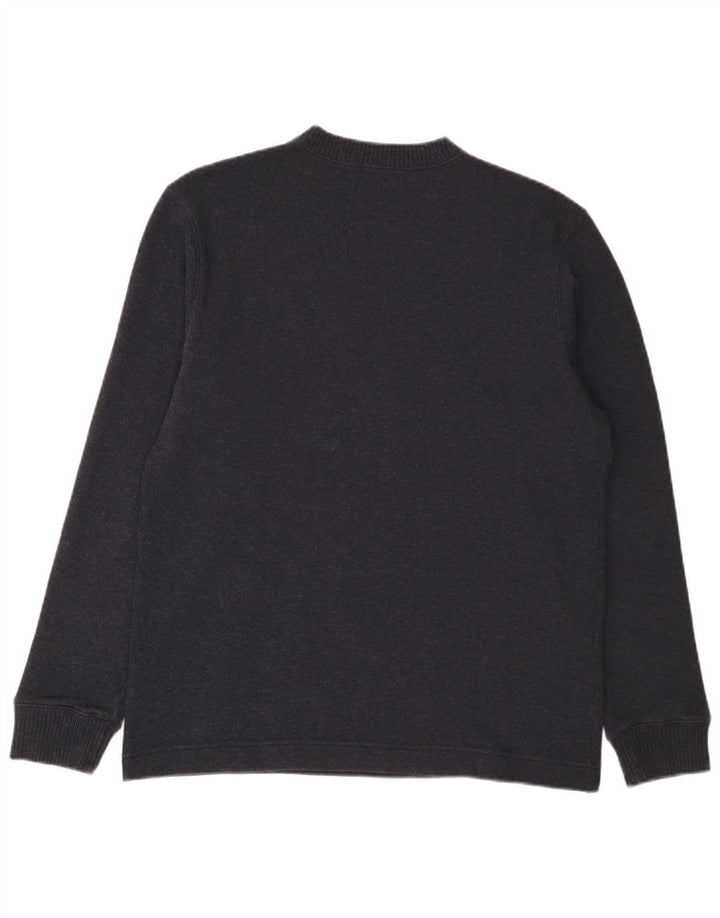 Eddie Bauer Herre V-hals sweater lille marineblå bomuld