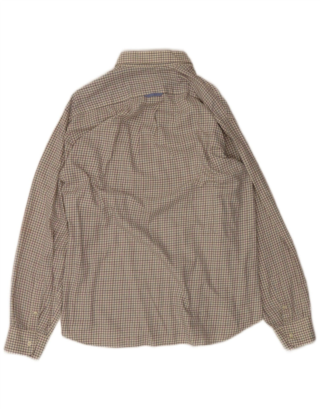 Barbour Herreskjorte XL Off White Ternet bomuld