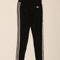 ADIDAS Womens Climalite Leggings UK 8/10 Small  Black Polyester Vintage Adidas and Second-Hand Adidas from Messina Hembry 