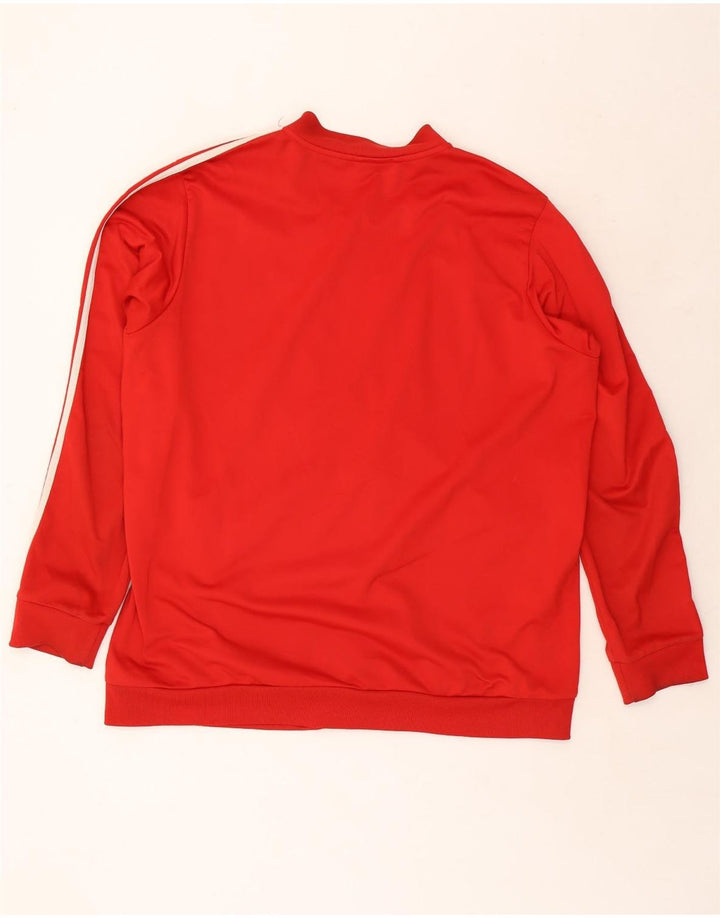 ADIDAS Træningsdragt til mænd Topjakke 2XL Rød Polyester