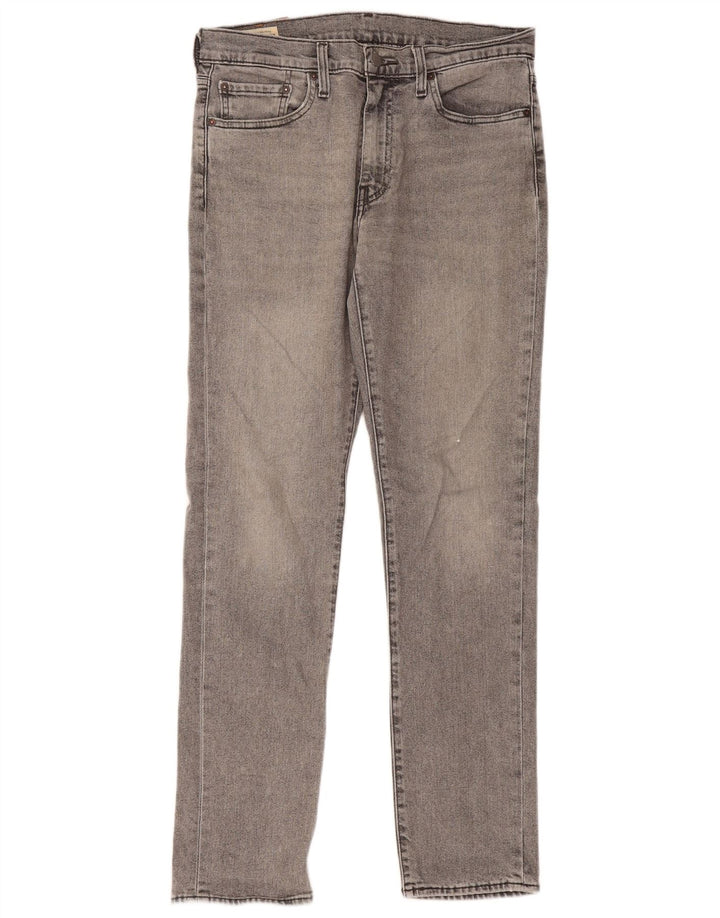 Levi's Herre 511 Slim Jeans W32 L32 Grå Bomuld