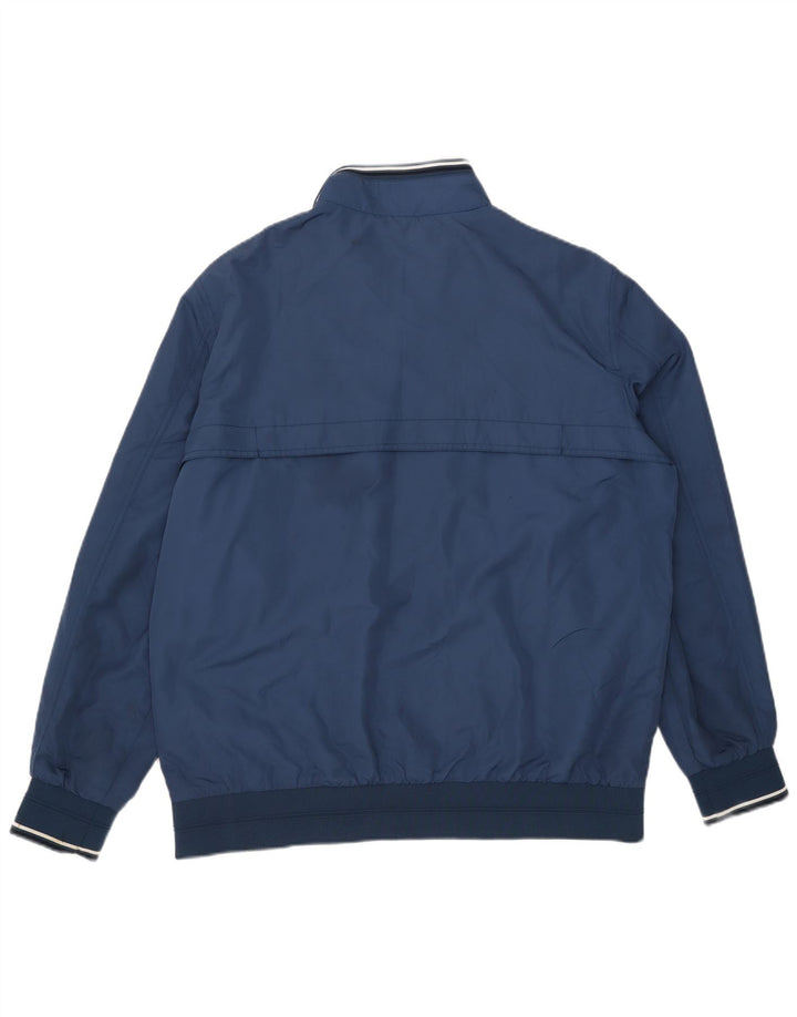 Marks & Spencer Herre Bomber Jacket UK 42 XL Blå Polyester