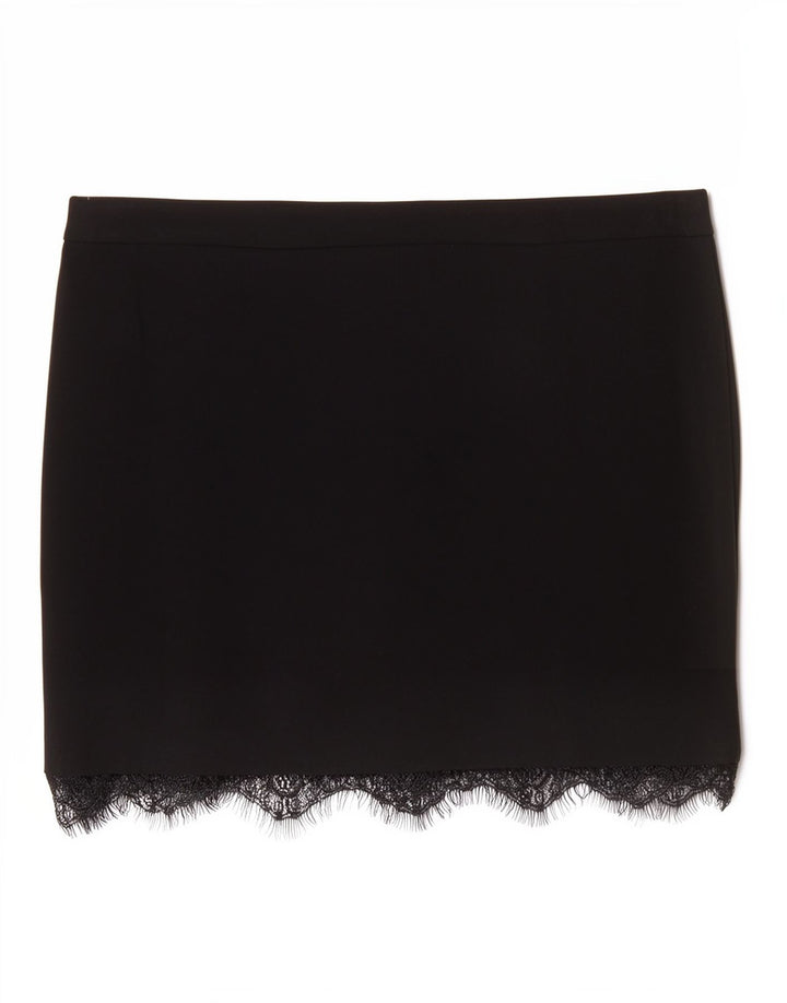 Guess Low Waist Mini-nederdel til kvinder W29 Medium Black Lyocell