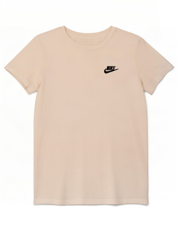 Nike T-shirt top UK 6 XS hvid bomuld