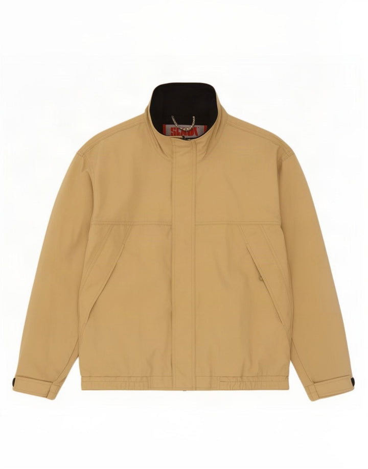 Slam Herre Bomber Jacket UK 38 Medium Beige Nylon