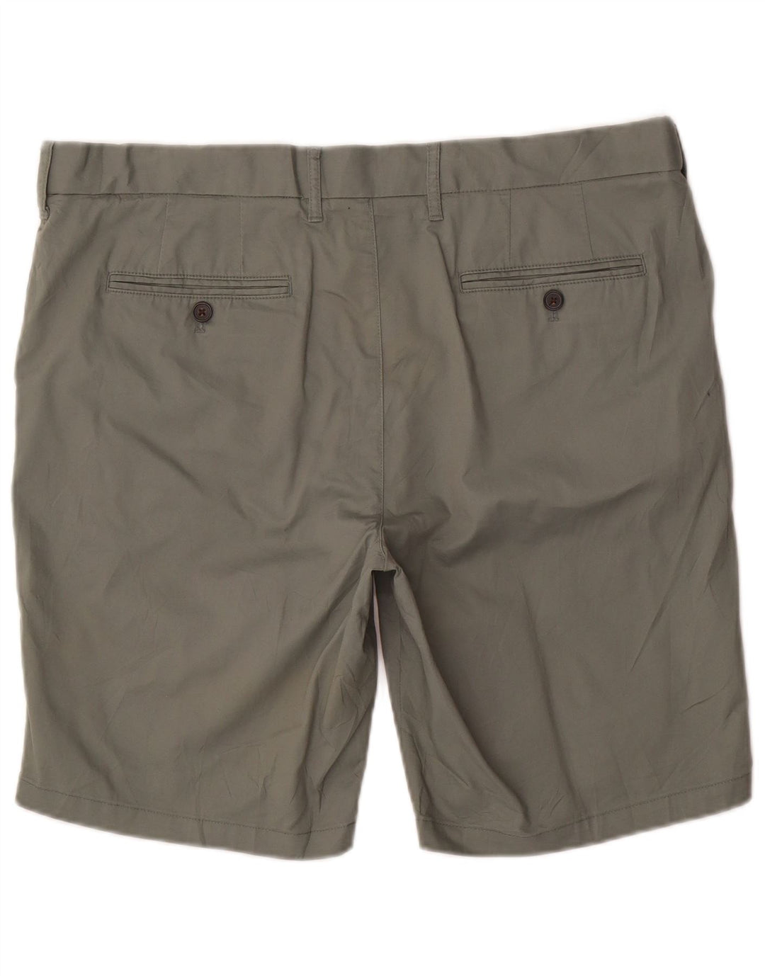 Marks & Spencer Herre Chino Shorts W38 XL Khaki Bomuld