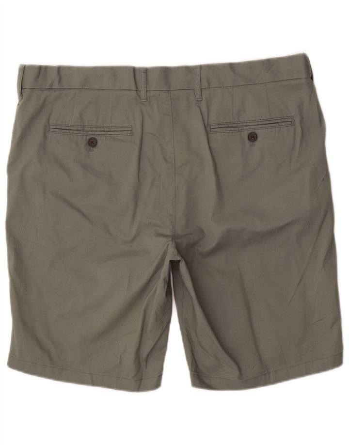 Marks & Spencer Herre Chino Shorts W38 XL Khaki Bomuld