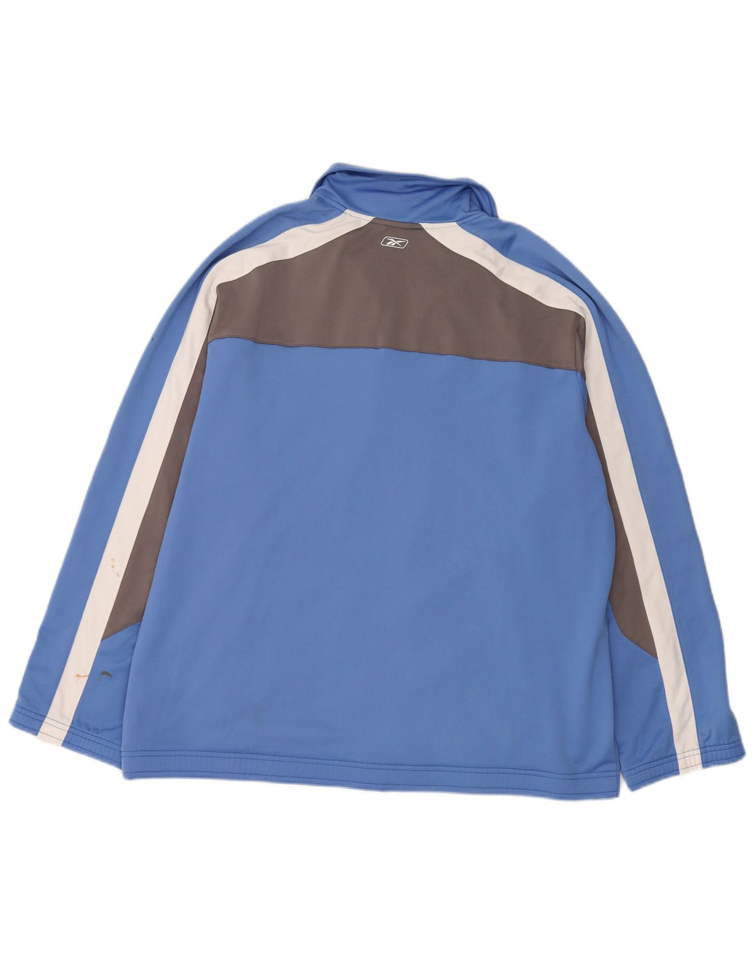 Reebok Herre Regular Fit træningsdragt Topjakke XL Blå Colourblock Polyester