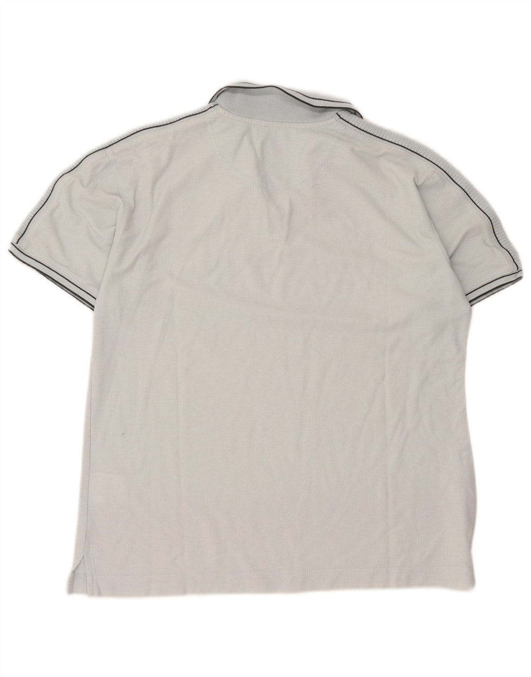 Lotto Dame Polo Shirt UK 14 Stor Grå Bomuld