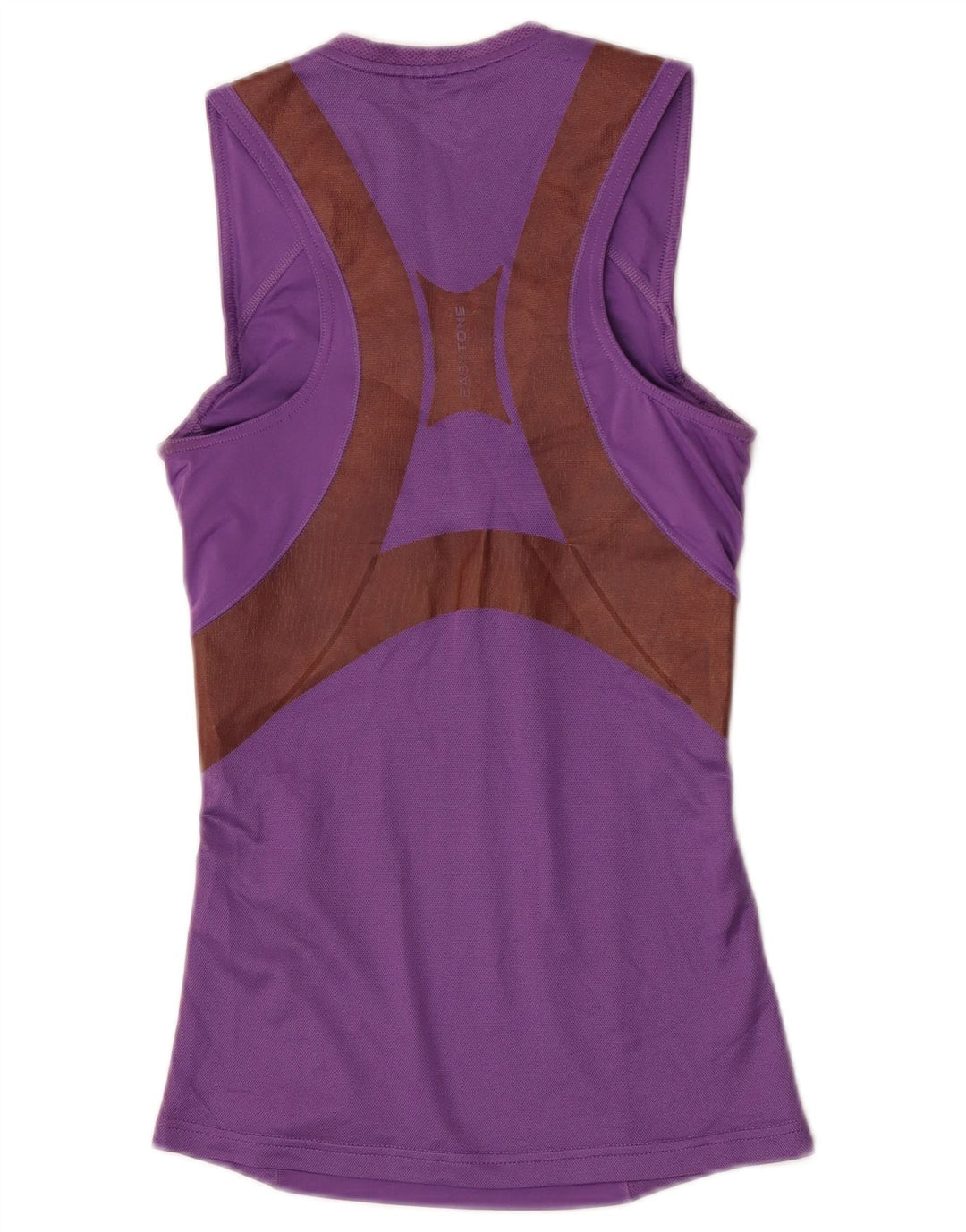 Reebok Damevest Top UK 4/6 XS Lilla Colourblock Polyester