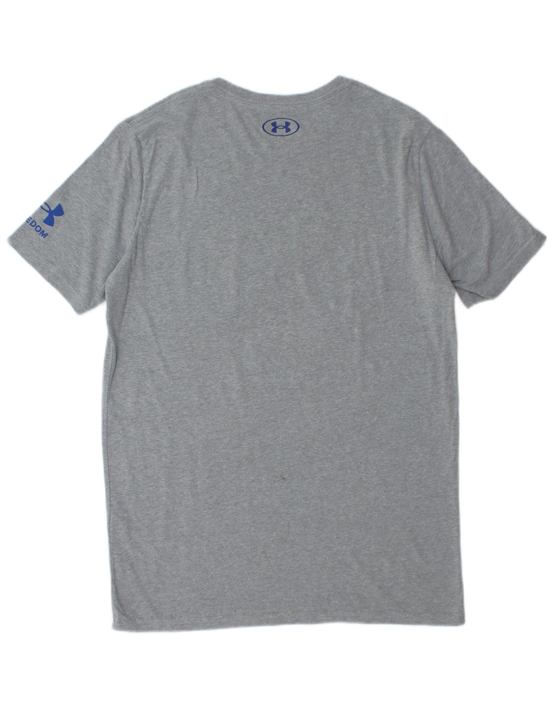 Under Armour Herre grafisk T-shirt Top Lille grå Flecked Bomuld