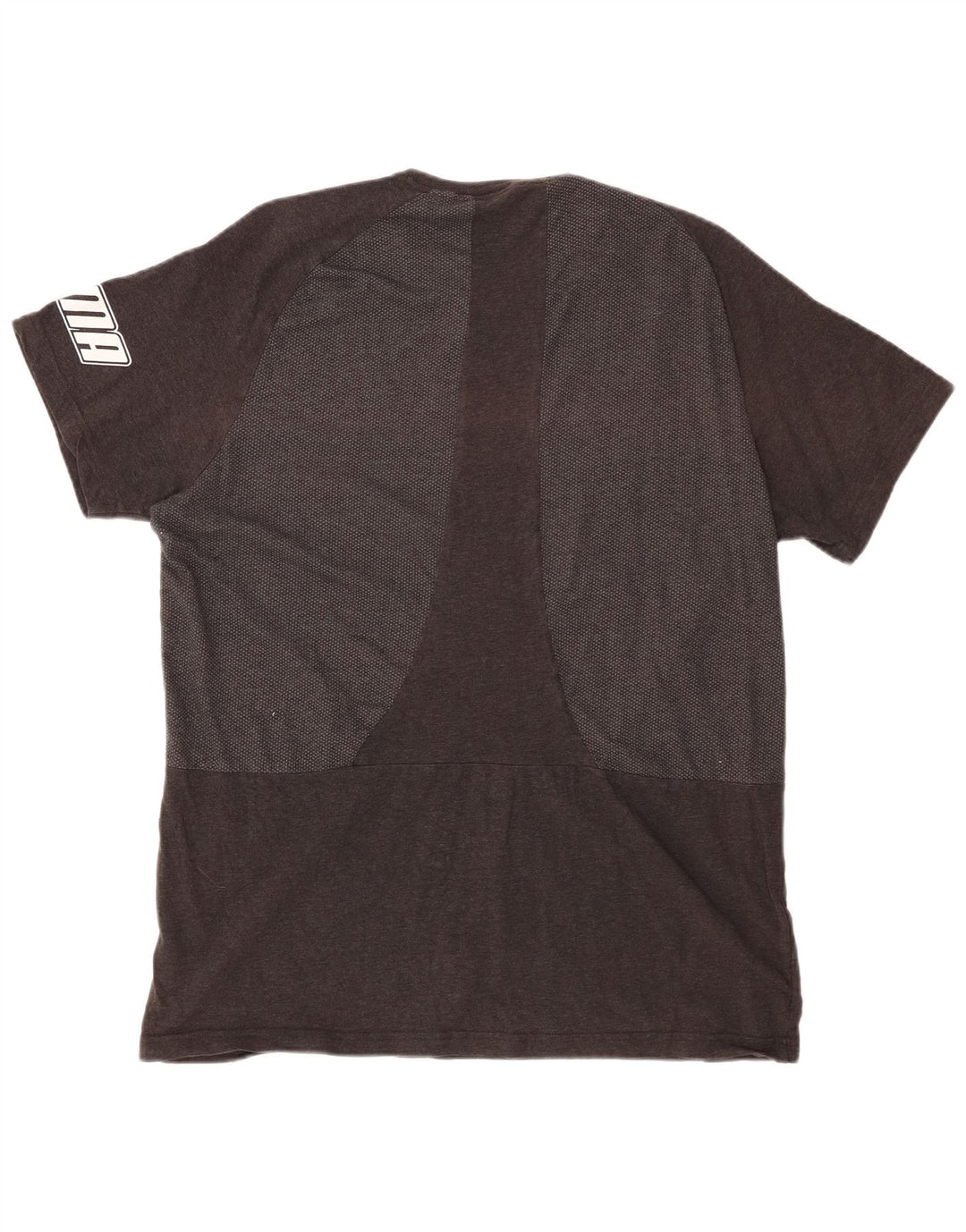 PUMA Herre grafisk T-shirt Top 2XL Grå Colourblock
